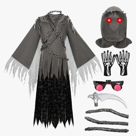 Youth XXL Reaper Halloween Costume - Picture 3 of 5